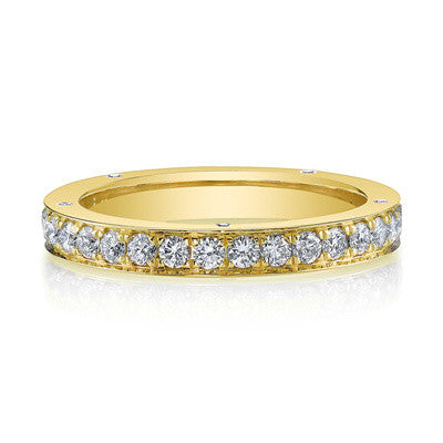 5 Point Diamond Eternity in Yellow